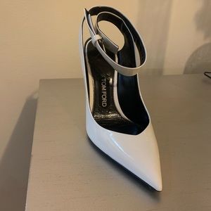 Tom ford white heels 100% authentic